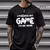 camiseta casual manga curta gamer life - loja online
