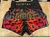 Shorts Fairtex Preto/Vermelho Estampado - comprar online