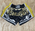 Shorts Top King Retro Preto/Amarelo - INFANTIL