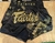 Shorts Fairtex Preto/Dourado Estampado - comprar online