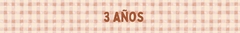 Banner de la categoría 3 Años