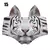 Bragas con estampado 3D de animales para mujer, bragas con estampado de cerdo, g - comprar en línea