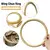Anillo de ratán Wing Chun, anillos de madera Natural, Wing Chun Kung Fu, equipo