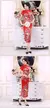 Cheongsams sexis con estampado de flores rojas para mujer, Vestidos largos de sa - Ying Chao