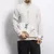 Nueva camiseta con bordado de grulla, ropa tradicional china para hombres, camis - comprar en línea