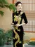 2025 vestido chino mejorado vestido qipao tradicional dragón nacional bordado t