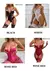 YOUYAO-Estilo Aberto Feminino Exótico Pijamas Ropa Interior Sexy Sem Vítrea Ma