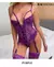 Imagen de YOUYAO-Estilo Aberto Feminino Exótico Pijamas Ropa Interior Sexy Sem Vítrea Ma