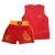 Traje Sanda de lucha de manga corta de verano, pantalones cortos de boxeo, Muay - Ying Chao