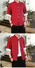 Nueva camiseta con bordado de grulla, ropa tradicional china para hombres, camis - comprar en línea