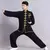 Uniforme de ejercicio, trajes de Kung Fu de dragón, ropa de Tai Chi de manga la - Ying Chao