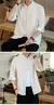 Nueva camiseta con bordado de grulla, ropa tradicional china para hombres, camis - tienda en línea
