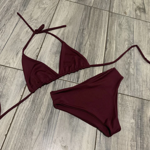 Bikini Vedetina Bordo - comprar online