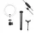 Ring Light Iluminador 8&quot; Polegada + Mini Tripé Flexível Celular Kit - comprar online