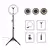 Imagem do Ring Light Iluminador Led 10 Polegadas 26cm + Tripé 2,10m Profissional Blogueir