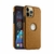 Capa Couro para iPhone - Marrom Modelo do iPhone:15 Pro