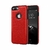 Capa Couro para iPhone - Vermelho Modelo do iPhone:16 Pro - VOPE ACESSÓRIOS 