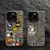 Capinha-Silicone Anti-impacto Fosco Cartoon, adequada para iPhone XS Max, XR, 7,