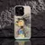 Capinha-Silicone Anti-impacto Fosco Cartoon, adequada para iPhone XS Max, XR, 7,