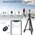 Tripé para telefone 100cm, gravação de vídeo, tripé com controle remoto blu - comprar online