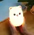 Luminaria Silicone Touch Abajur Led Colorido Recarregavel Usb - loja online