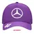 Gorra Mercedes AMG Lewis Hamilton 44 Morada 2024 Oficial