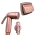 Acabamento Válvula de Descarga e Ducha Higiênica Rose Gold