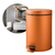 Lixeira com Pedal em Aço Inox Bronze 3L