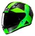 CAPACETE HJC C10 TEZ PRET VERD 58