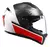 CAPACETE HJC C10 FABIO QUARTARARO VERM PRET BRANC 58 - comprar online