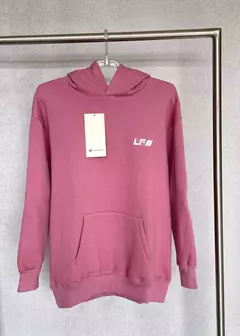 Buzo LadyFit rosa – algodón frisado - tienda online