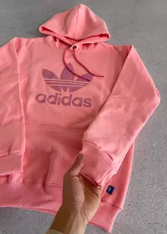 Buzo canguro Adidas - frisado