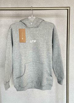 Buzo LadyFit gris - algodón frisado - comprar online