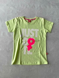 Remera nike-adidas algodón dama
