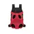 Ombro duplo passeio portátil viagem pet cão transportador mochila malha transp - loja online