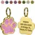 Colar personalizado com etiqueta de identificação para animais de estimação,