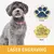 Imagem do Colar personalizado com etiqueta de identificação para animais de estimação,