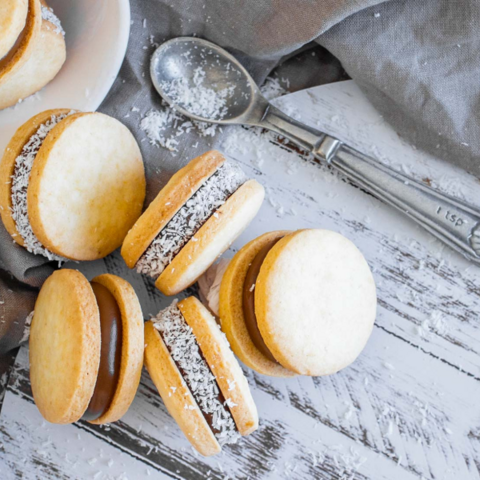 Tapitas de alfajor (500 gr.) - comprar online