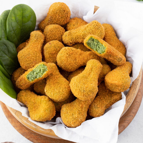 Patitas pollo y espinaca (500 gr.) - comprar online