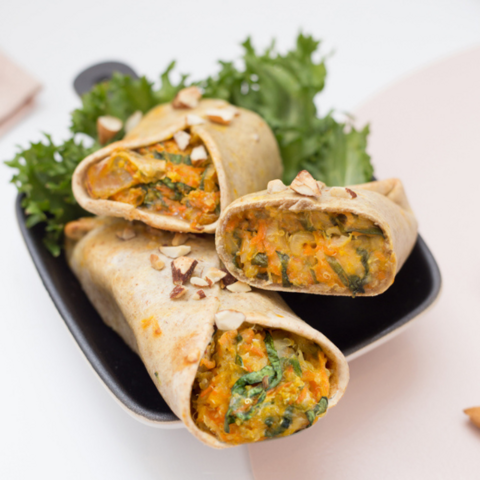 Burrito calabaza y queso azul Amoedo x 2 - comprar online