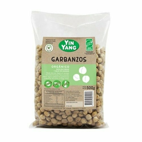 Garbanzos orgánicos Yin Yang 500 gr. - comprar online