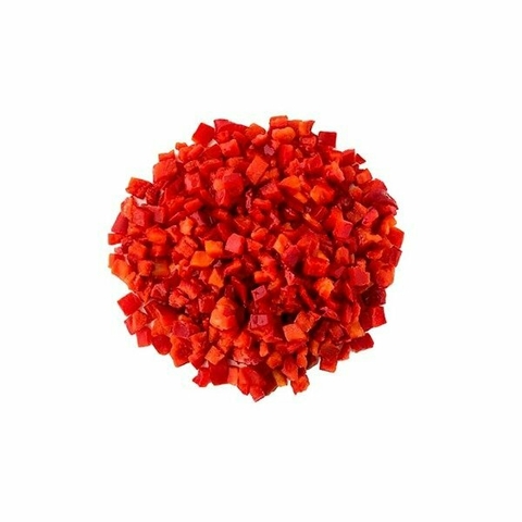 Morrón en cubos (250 gr.) - comprar online
