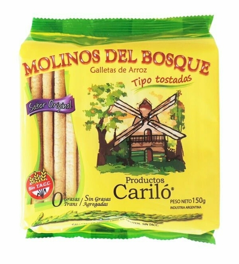 Tostadas de arroz clásicas Molinos del Bosque - comprar online