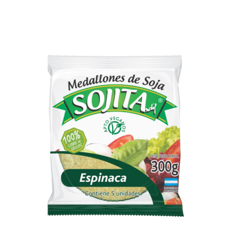 Milanesas de soja c/ espinaca Sojita x 5 - comprar online