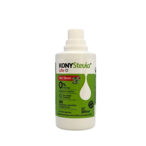 Stevia s/ sucralosa Kony Life 200 ml. - comprar online