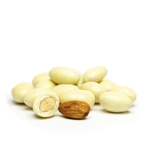 Almendras c/ chocolate blanco (100 gr.) - comprar online
