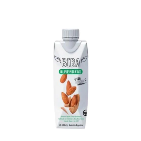 Leche de almendras Biba 500 ml. - comprar online