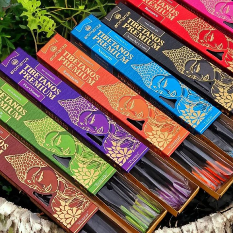 Sahumerios tibetano premium Aromanza - comprar online