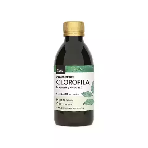 Jugo de clorofila Natier 250 ml. - comprar online