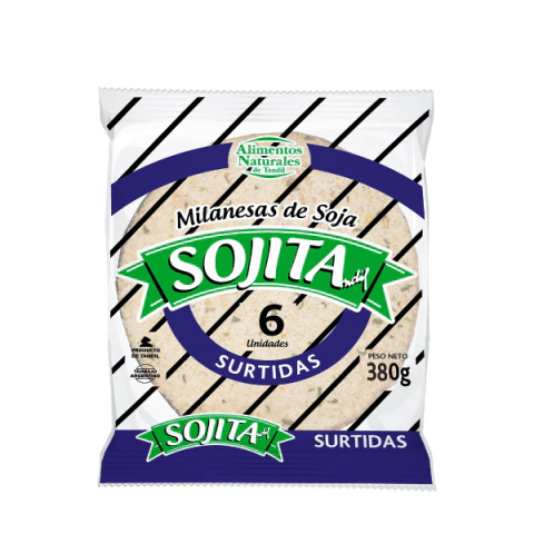 Milanesas de soja surtidas Sojita x 5 - comprar online